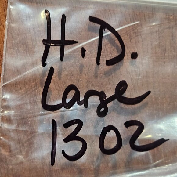 VTG Harley-Davidson Men Black Button Shirt L Biker Americana Normcore Streetwear - Picture 14 of 14